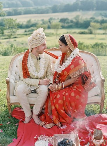 Colorful, Traditional Indian Wedding at Pippin Hill