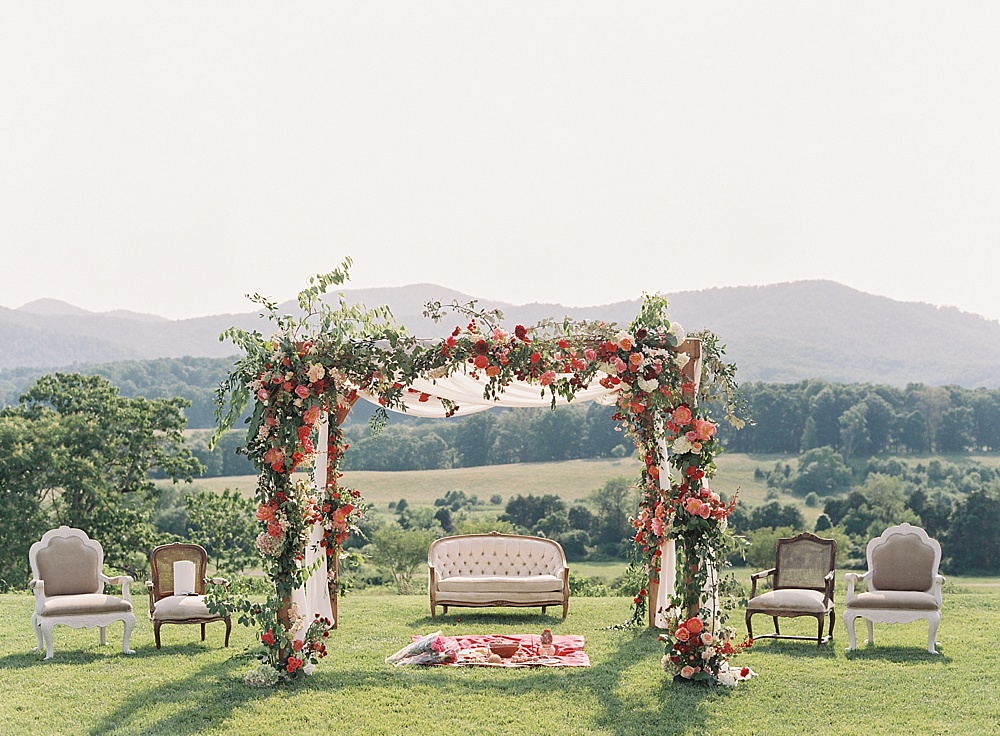 Colorful, Traditional Indian Wedding at Pippin Hill