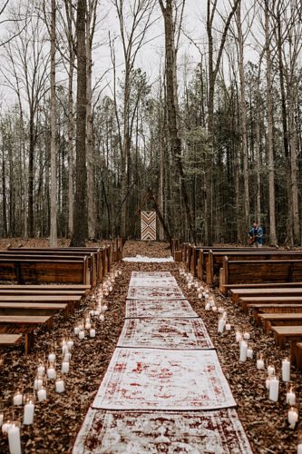 Forest Wedding with all the Edgy, Boho Vibes!!