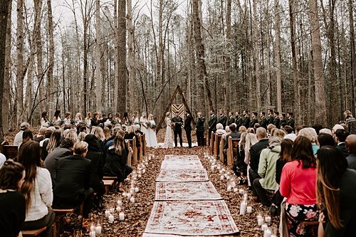 Forest Wedding with all the Edgy, Boho Vibes!!