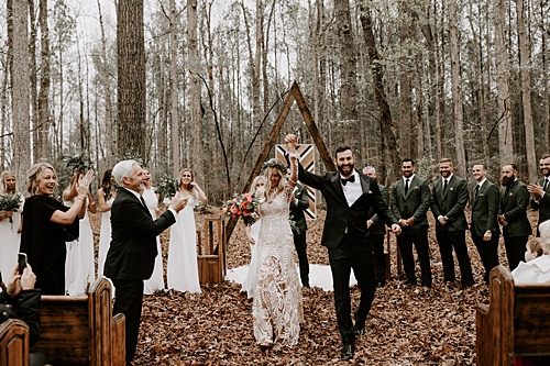 Forest Wedding with all the Edgy, Boho Vibes!!