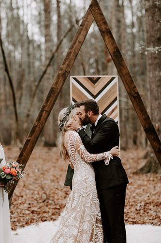 Forest Wedding with all the Edgy, Boho Vibes!!