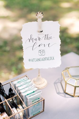 Classic, Calligraphy-filled Wedding at Historic Pole Green Church! 