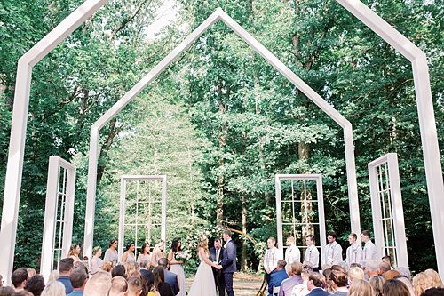 Classic, Calligraphy-filled Wedding at Historic Pole Green Church! 