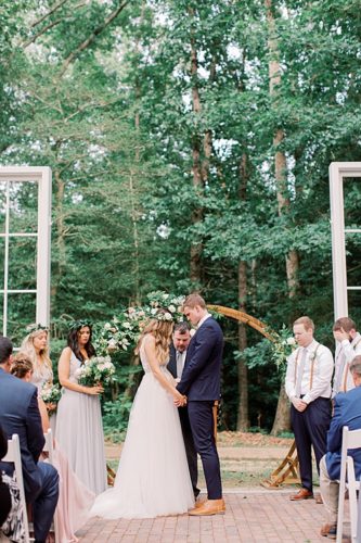 Classic, Calligraphy-filled Wedding at Historic Pole Green Church! 