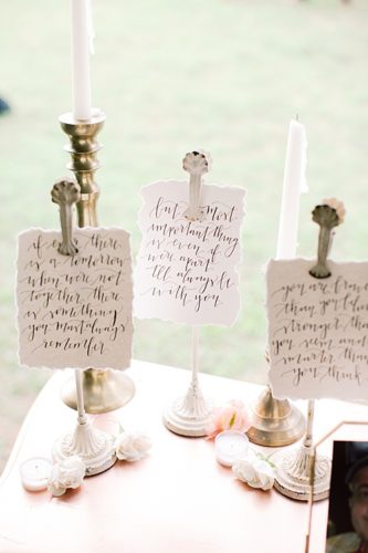 Classic, Calligraphy-filled Wedding at Historic Pole Green Church! 