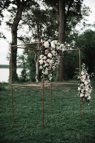 Copper & Hand Lettering - Ann & Joe Say "I Do" at Upper Shirley Vineyards!