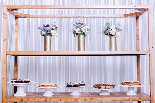 Creative Shelving for Guest Surprises - Jordan & Daniel's Hope Church Wedding!