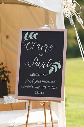 Claire & Paul Say "I do" at their Intimate Tented Affair!