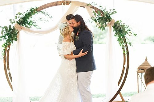 Claire & Paul Say "I do" at their Intimate Tented Affair!