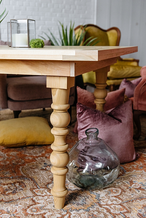 New Classic Carved Leg Dining Tables! Paisley & Jade Vintage