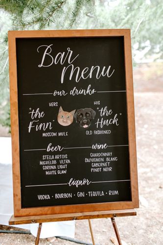 A Sabot at Stony Point Wedding filled with #pandjlettering!