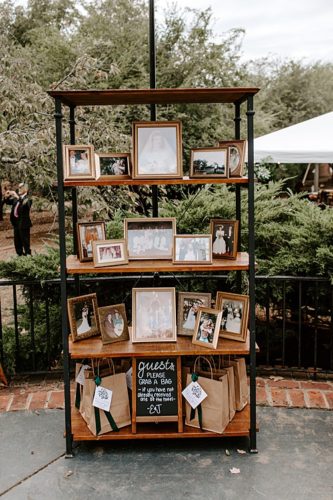 A Sabot at Stony Point Wedding filled with #pandjlettering!