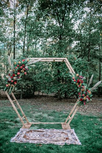 A Vibrant Outdoor Wedding with Eclectic Flair!!