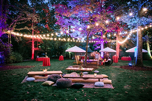 A Vibrant Outdoor Wedding with Eclectic Flair!!