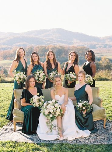 P&J's Freestanding Frame Background Set the Scene at this Picture-Perfect Pippin Hill Vineyard Wedding! 