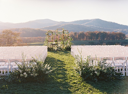 P&J's Freestanding Frame Background Set the Scene at this Picture-Perfect Pippin Hill Vineyard Wedding! 