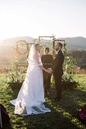 P&J's Freestanding Frame Background Set the Scene at this Picture-Perfect Pippin Hill Vineyard Wedding! 