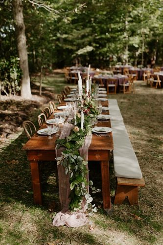 Madison & Ben's Intimate, Autumn Wedding in the Woods