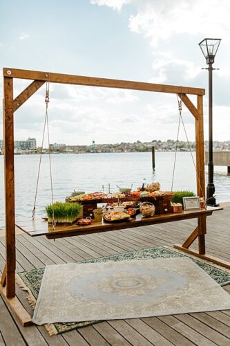 hanging farm table