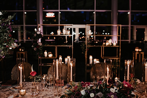 A Moody, Romantic Wedding at the Science Museum of Virginia With Glint Events