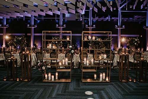 A Moody, Romantic Wedding at the Science Museum of Virginia With Glint Events