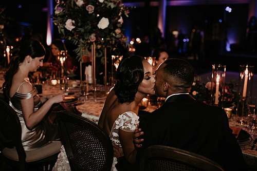 A Moody, Romantic Wedding at the Science Museum of Virginia With Glint Events