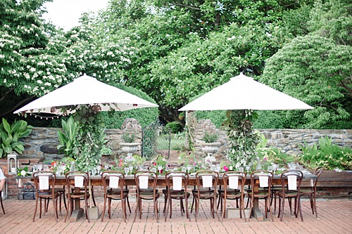 Intimate Pharsalia Outdoor Wedding