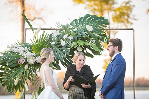 Cable & Zach's Vineyard Wedding with Tropical Flair!