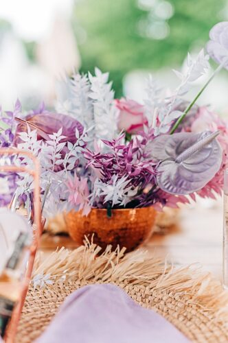 Colorful styled shoot