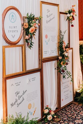 freestanding frame backdrop