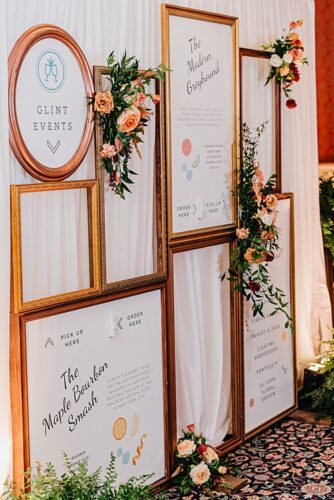 freestanding frame backdrop