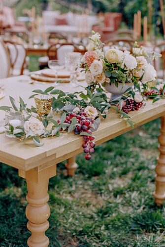 Styled Shoot at Morais Vineyards