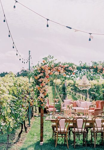 Styled Shoot at Morais Vineyards