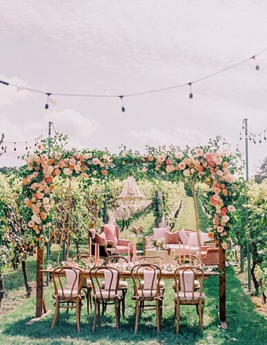 Styled Shoot at Morais Vineyards