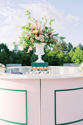 Bright & Floral-FIlled Mount Ida Wedding