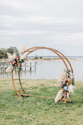 Unique Bar Designs & Displays at this Maryland Wedding!