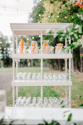 Unique Bar Designs & Displays at this Maryland Wedding!