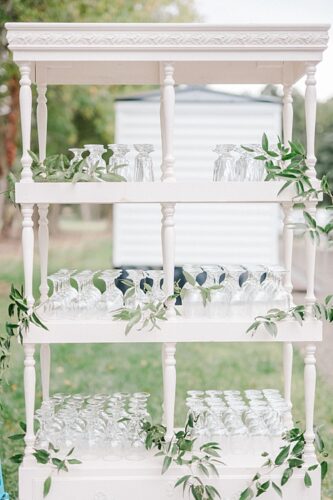 Unique Bar Designs & Displays at this Maryland Wedding!