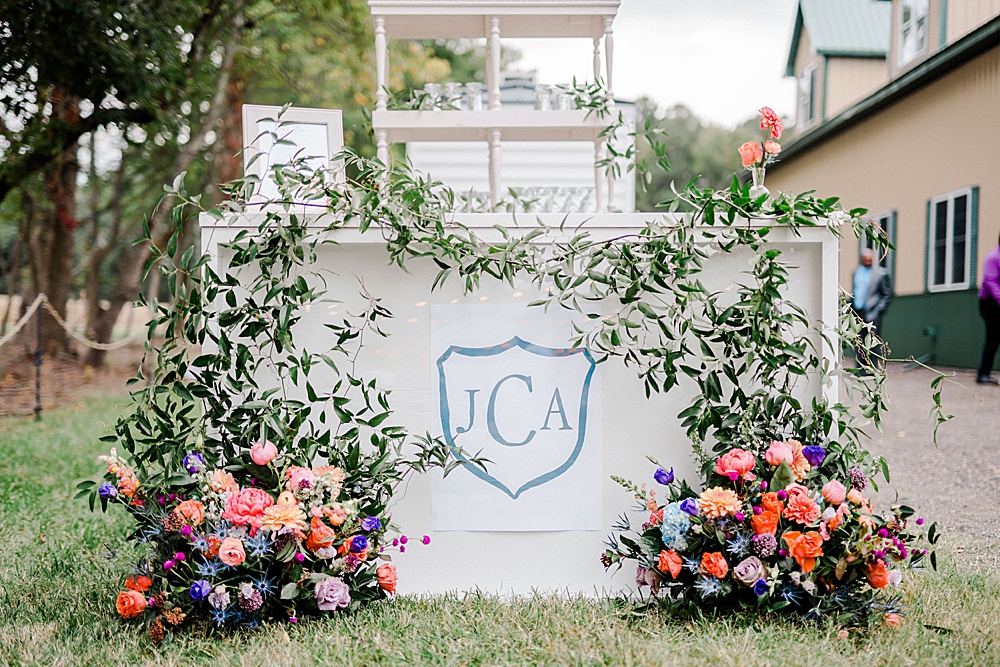 Unique Bar Designs & Displays at this Maryland Wedding!