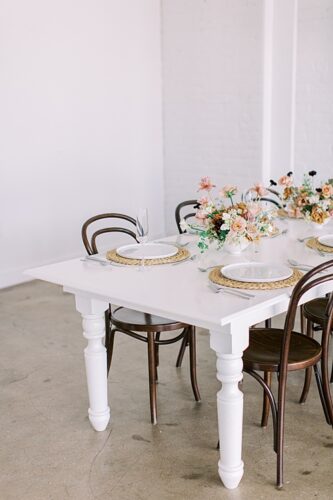 Bright, White Styled Shoot with Elle Loren & Co!