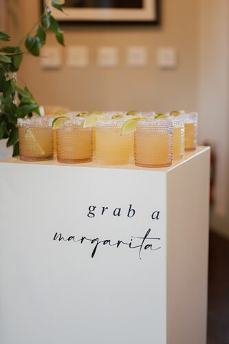 Neutral Lounging & Creative Drink Displays at this King Family Vineyards Wedding!