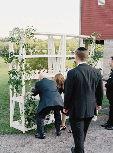 Paisley and Jade specialty rentals at a Dulaney's Outlook Wedding