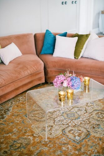 Paisley and Jade specialty rentals at a colorful Styled Shoot at The Bradford in Virginia