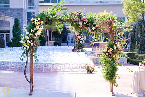 specialty event rentals Wedding of Pooji Regulapati and Steve Gern at the Gaylord National in National Harbor, MD