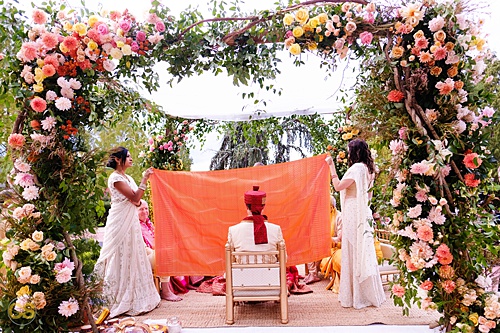 specialty event rentals Wedding of Pooji Regulapati and Steve Gern at the Gaylord National in National Harbor, MD