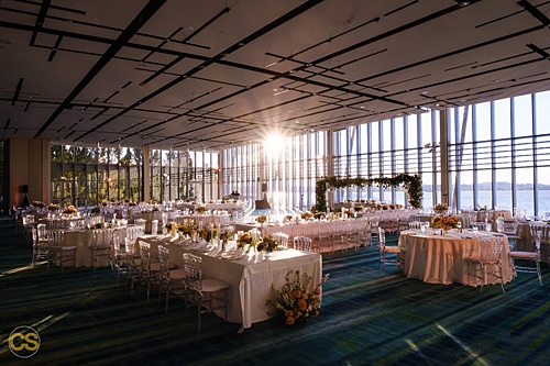 specialty event rentals Wedding of Pooji Regulapati and Steve Gern at the Gaylord National in National Harbor, MD
