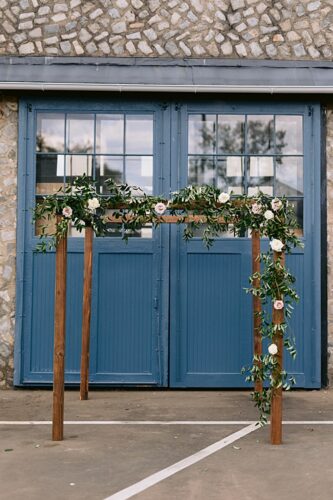 paisley and jade specialty event wedding rentals at blue bee cider venue