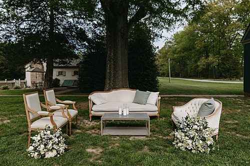 paisley and jade specialty event wedding rentals at seven springs manor venue