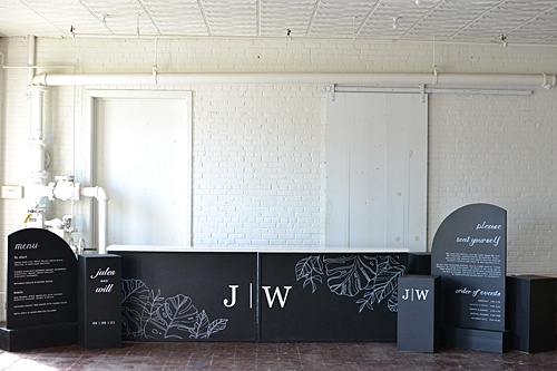 paisley and jade black matte furniture rental inventory